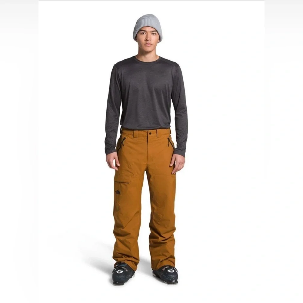 NWT! NEW! The North Face Seymore Shell Snow Pants Men's Timber Tan Size M